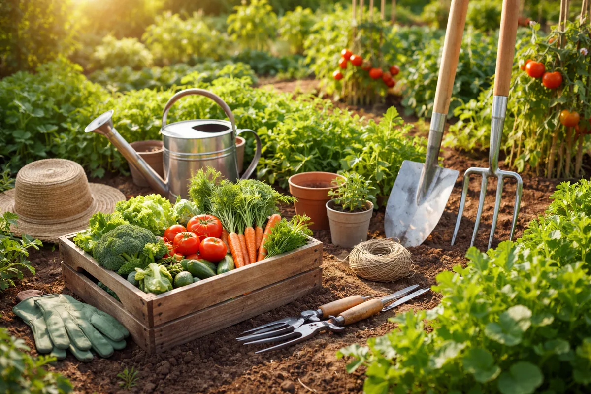 Quels sont les outils de jardinage essentiels pour maintenir un jardin potager durable ?
