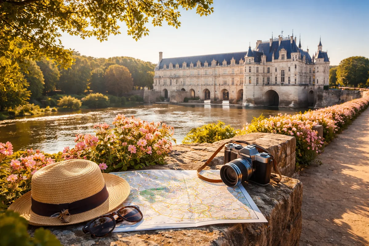 Comment préparer un itinéraire pour découvrir les châteaux de la Loire en deux jours
