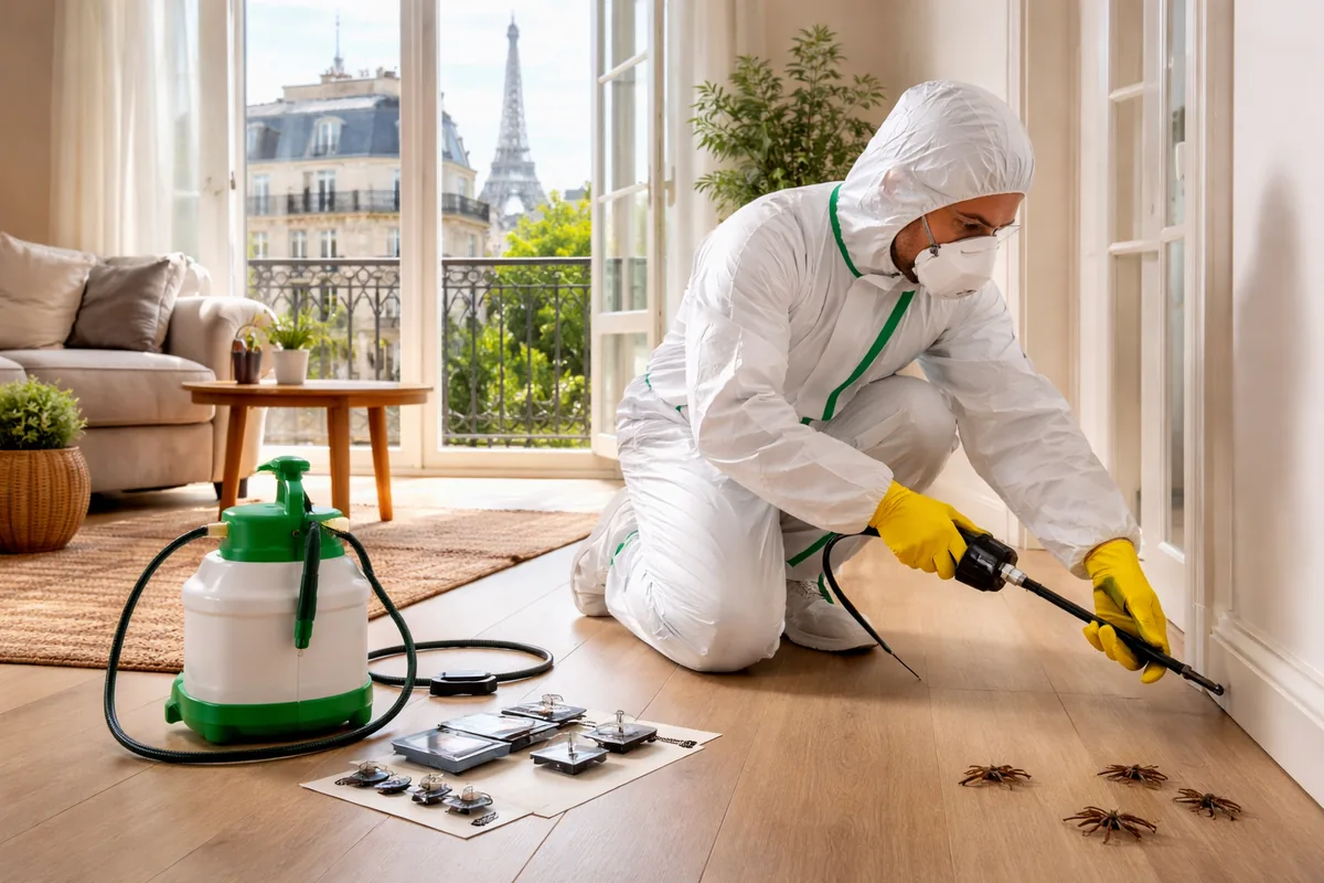 Comment réussir une désinsectisation efficace à Paris