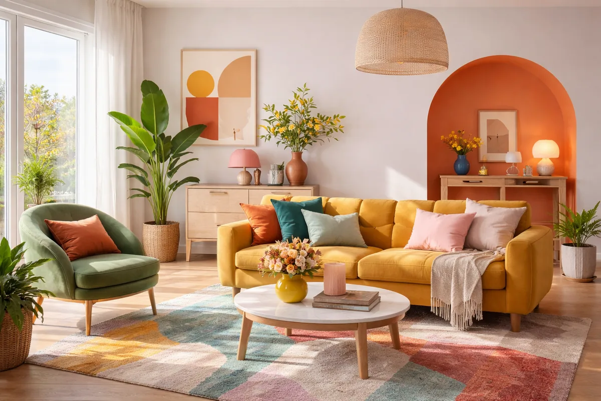 La magie des couleurs dans votre intérieur