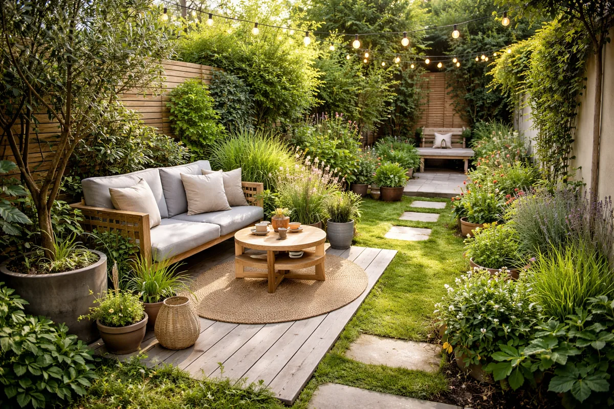 Comment optimiser l'aménagement d'un petit jardin pour plus de confort durable