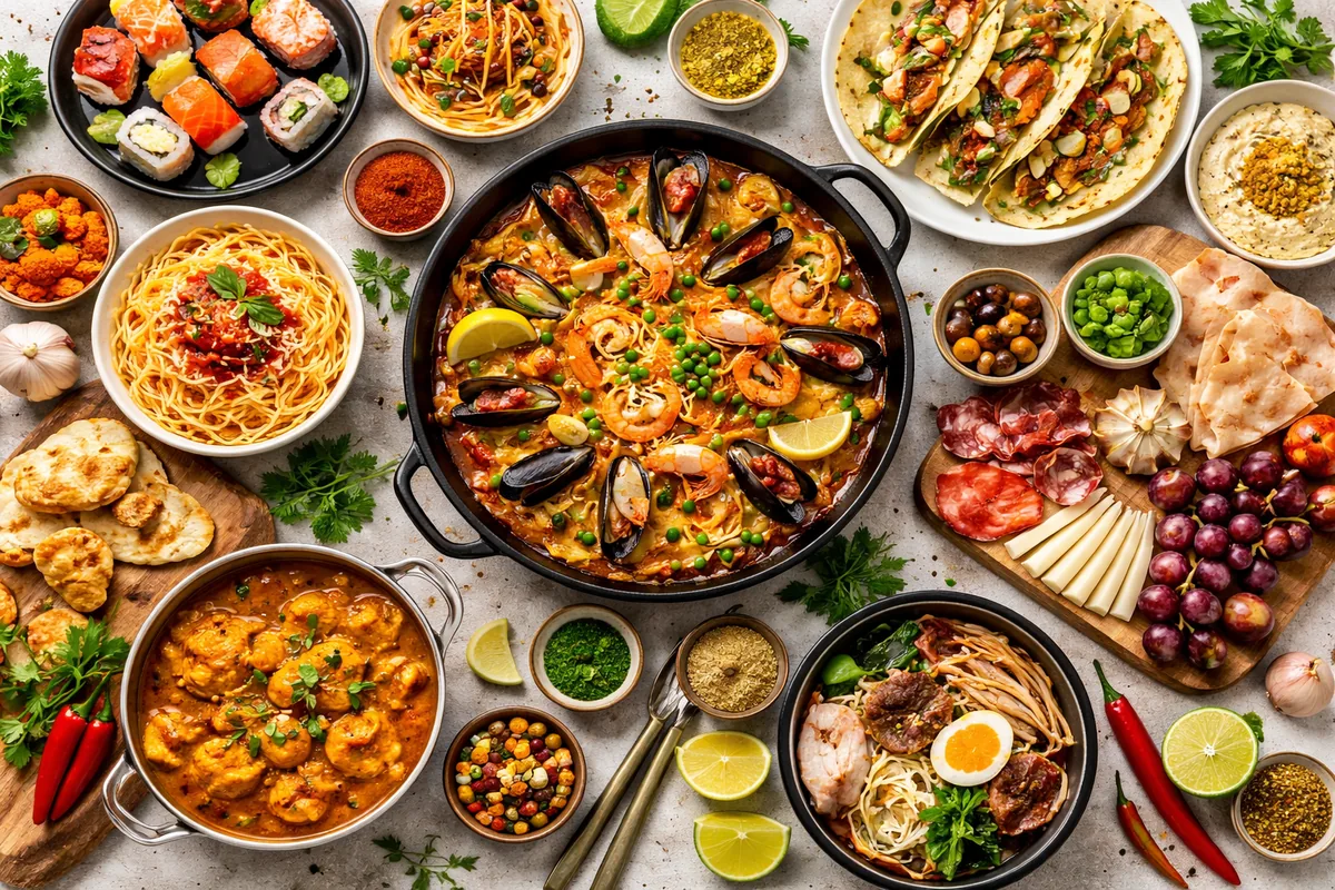 Les secrets de la gastronomie mondiale