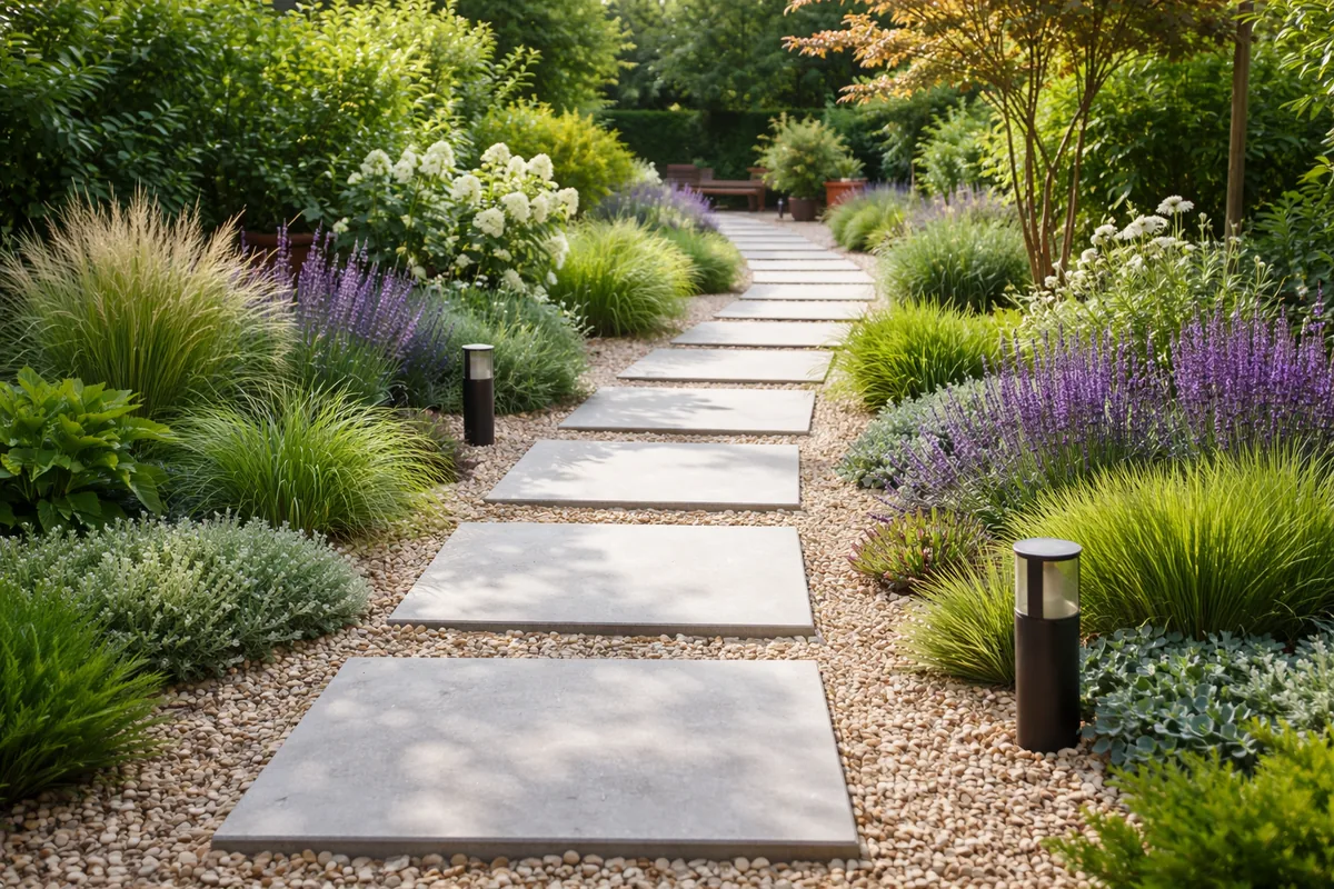 Créer un sentier de jardin pratique et esthétique