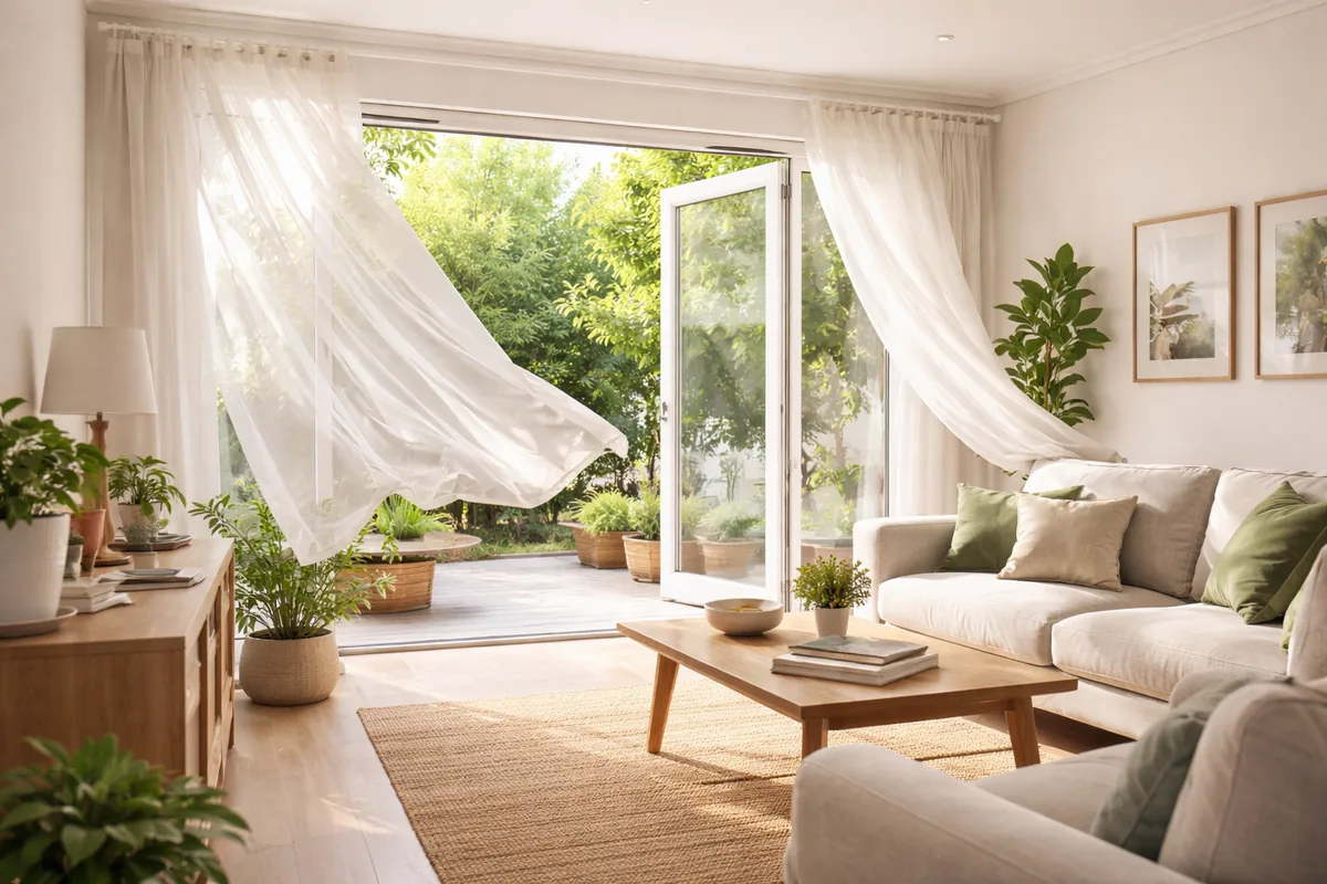Les bénéfices d'une maison bien ventilée